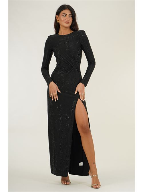 Abito lungo Zinae con crystalli Twenty Fourhaitch | ZINAENERO